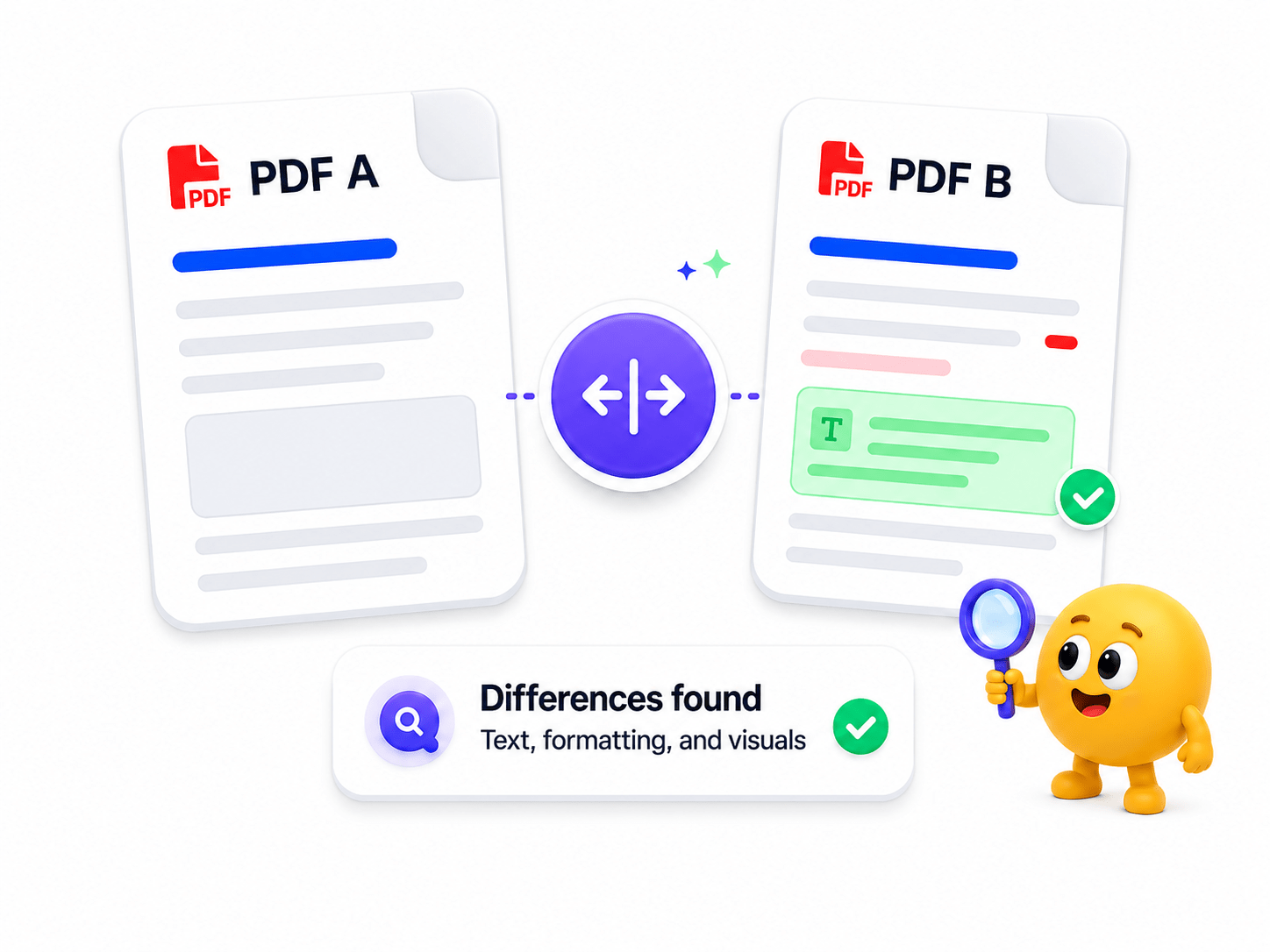 PDF Compare Illustration